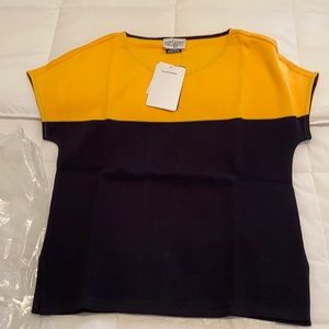 Brand new knit, short sleeved shirt!